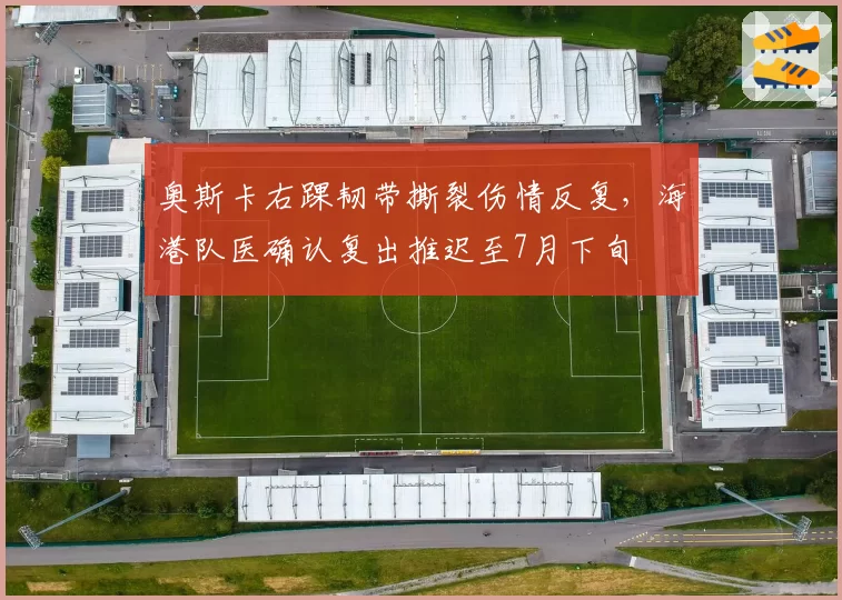 奥斯卡右踝韧带撕裂伤情反复，海港队医确认复出推迟至7月下旬